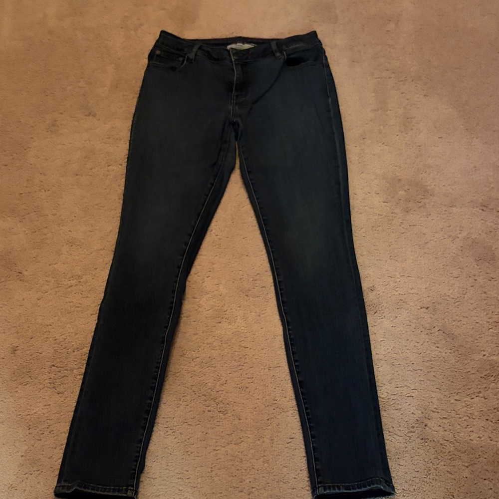 Dark Blue Women's Skinny Jeans